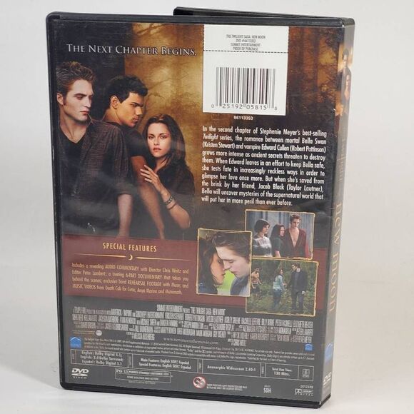 The Twilight Saga: New Moon (2009 Film) 2 Disc SE [DVD] - Picture 3 of 3